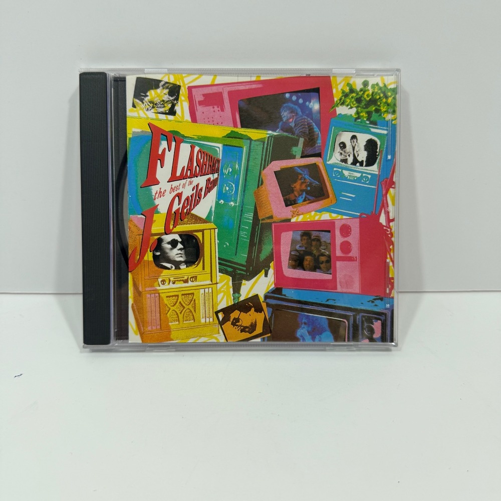 J. Geils Band Flashback CD Unisex OS Multicolor Good Best Of Hits Rock 0763